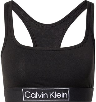Calvin Klein Underwear Podprsenka 'Reimagine Heritage'  čierna / biela 2