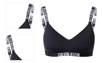 Calvin Klein Underwear Podprsenka 'Intense Power'  čierna / biela 4