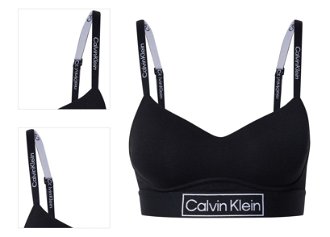 Calvin Klein Underwear Podprsenka  čierna / biela 4