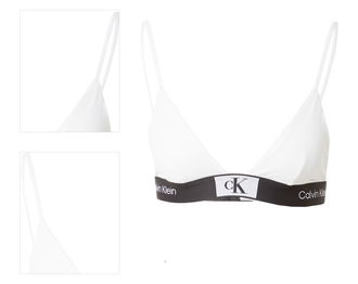 Calvin Klein Underwear Podprsenka  čierna / biela 4