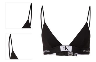 Calvin Klein Underwear Podprsenka  čierna / biela 4