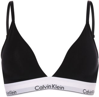 Calvin Klein Underwear Podprsenka  čierna melírovaná / biela 2