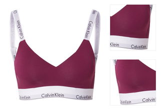 Calvin Klein Underwear Podprsenka  farba lesného ovocia / čierna / biela 3