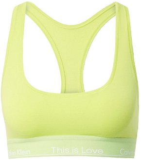 Calvin Klein Underwear Podprsenka  limetková / pastelovo zelená / biela