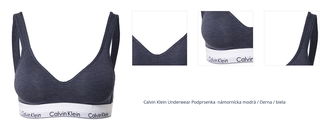 Calvin Klein Underwear Podprsenka  námornícka modrá / čierna / biela 1