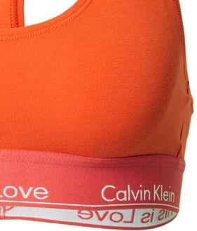 Calvin Klein Underwear Podprsenka  oranžová / lososová / biela 9