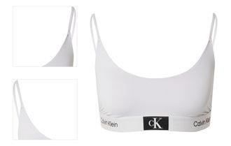 Calvin Klein Underwear Podprsenka  pastelovo fialová / čierna / biela 4