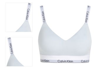 Calvin Klein Underwear Podprsenka  pastelovo modrá / čierna / biela 4