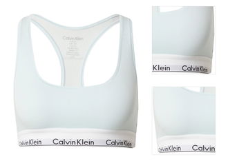 Calvin Klein Underwear Podprsenka  pastelovo modrá / sivá / biela 3