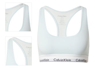 Calvin Klein Underwear Podprsenka  pastelovo modrá / sivá / biela 4