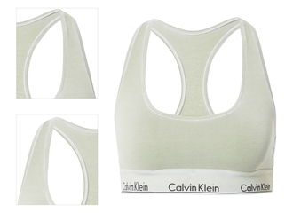 Calvin Klein Underwear Podprsenka  pastelovo zelená / svetlozelená / čierna 4