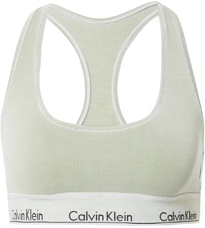 Calvin Klein Underwear Podprsenka  pastelovo zelená / svetlozelená / čierna