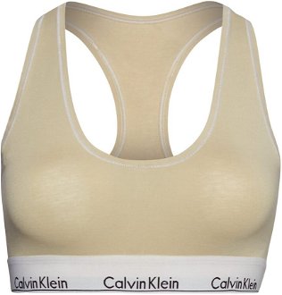 Calvin Klein Underwear Podprsenka  piesková / čierna / biela