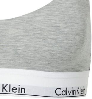 Calvin Klein Underwear Podprsenka  sivá / biela 9