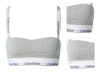 Calvin Klein Underwear Podprsenka  sivá / biela 3