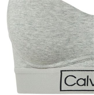 Calvin Klein Underwear Podprsenka  sivá melírovaná / čierna 8