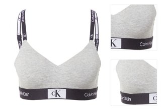 Calvin Klein Underwear Podprsenka  sivá / čierna / biela 3