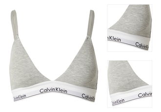 Calvin Klein Underwear Podprsenka  sivá / čierna / biela 3