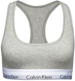 Calvin Klein Underwear Podprsenka  sivá melírovaná / čierna / biela 2