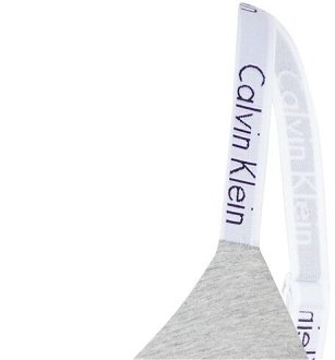 Calvin Klein Underwear Podprsenka  sivá melírovaná / čierna / biela 7