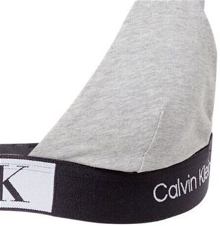 Calvin Klein Underwear Podprsenka  sivá melírovaná / čierna / biela 9