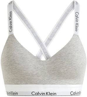 Calvin Klein Underwear Podprsenka  sivá melírovaná / čierna / biela