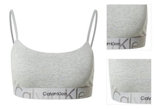 Calvin Klein Underwear Podprsenka  striebornosivá / svetlosivá / sivá melírovaná / čierna 3