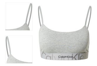 Calvin Klein Underwear Podprsenka  striebornosivá / svetlosivá / sivá melírovaná / čierna 4