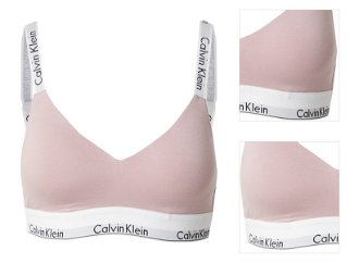Calvin Klein Underwear Podprsenka  sivá / staroružová / čierna / biela 3