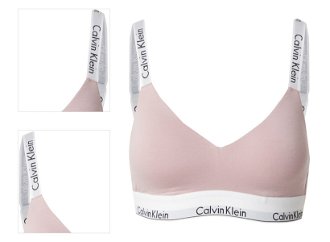 Calvin Klein Underwear Podprsenka  sivá / staroružová / čierna / biela 4