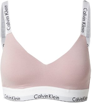 Calvin Klein Underwear Podprsenka  sivá / staroružová / čierna / biela 2