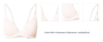 Calvin Klein Underwear Podprsenka  svetlobéžová 1