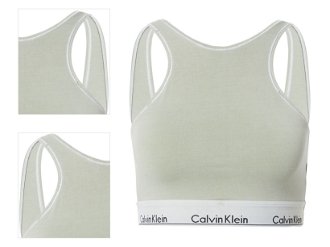 Calvin Klein Underwear Podprsenka  svetlosivá / čierna / biela 4