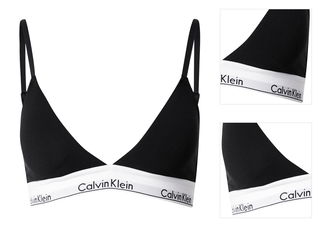 Calvin Klein Underwear Podprsenka  svetlosivá / čierna / biela 3