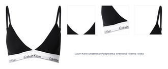 Calvin Klein Underwear Podprsenka  svetlosivá / čierna / biela 1