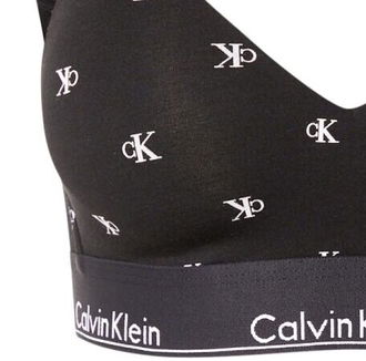 Calvin Klein Underwear Podprsenka  tmavosivá / čierna / biela 8