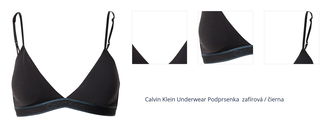 Calvin Klein Underwear Podprsenka  zafírová / čierna 1