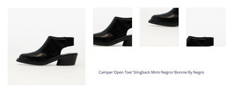 Camper Open Toe/ Slingback Mimi Negro/ Bonnie Ry Negro 1