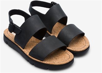 Camper Oruga Black Sandal