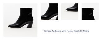 Camper Zip Bootie Mimi Negro/ Karole Ry Negro 1