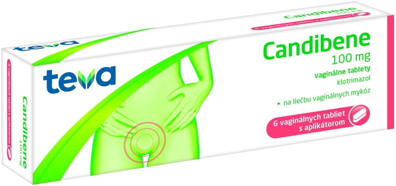 Candibene vaginalne tablety 6 ks