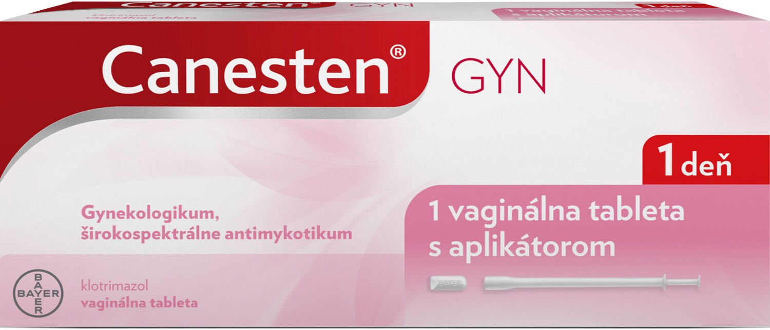 Canesten GYN 1 deň 500 mg, 1 tabliet
