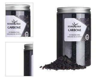 Carbone - detoxikačná čierna himalájska soľ do kúpeľa 4