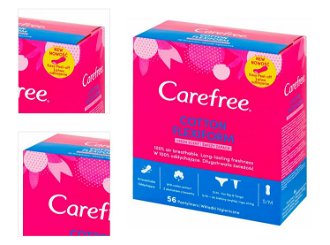 CAREFREE Flexiform slipové vložky so sviežou vôňou 56 kusov 4