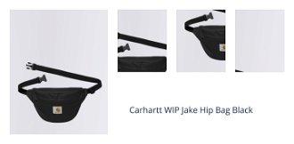 Carhartt WIP Jake Hip Bag Black 1