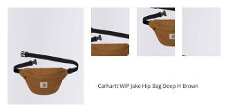 Carhartt WIP Jake Hip Bag Deep H Brown 1