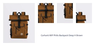 Carhartt WIP Philis Backpack Deep H Brown 1