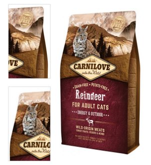 Carnilove Adult Cats granuly Energy and Outdoor sob 2 kg 4