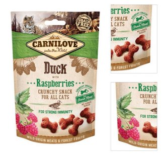 Carnilove Cat Crunchy Snack duck with raspberries with fresh meat 50 g 3