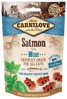 Carnilove Cat Crunchy Snack salmon with mint with fresh meat 50 g